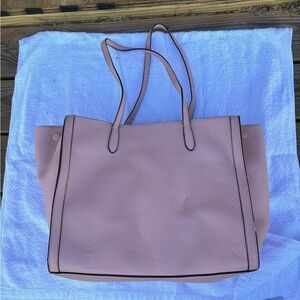 Banana Republic pink tote bag